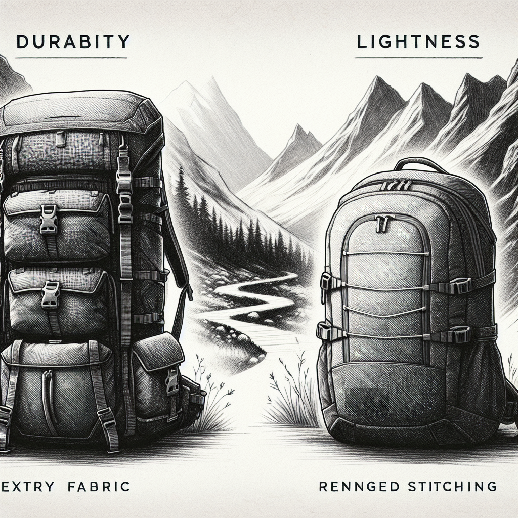 Durable vs. Lightweight: Finding the Right Hiking Backpack